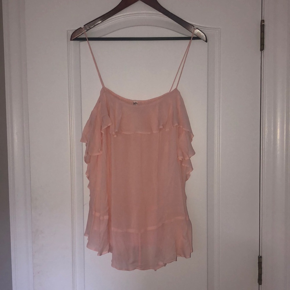 Free People Medium Pink Tank- worn once